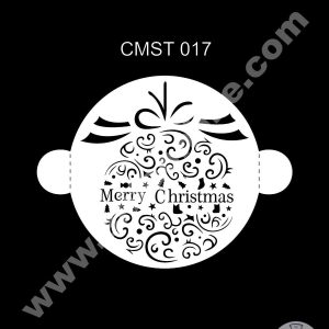 CAKE DECOR™ Dream Cake Stencil Christmas Theme - Design-17 (SB-CMST-017)