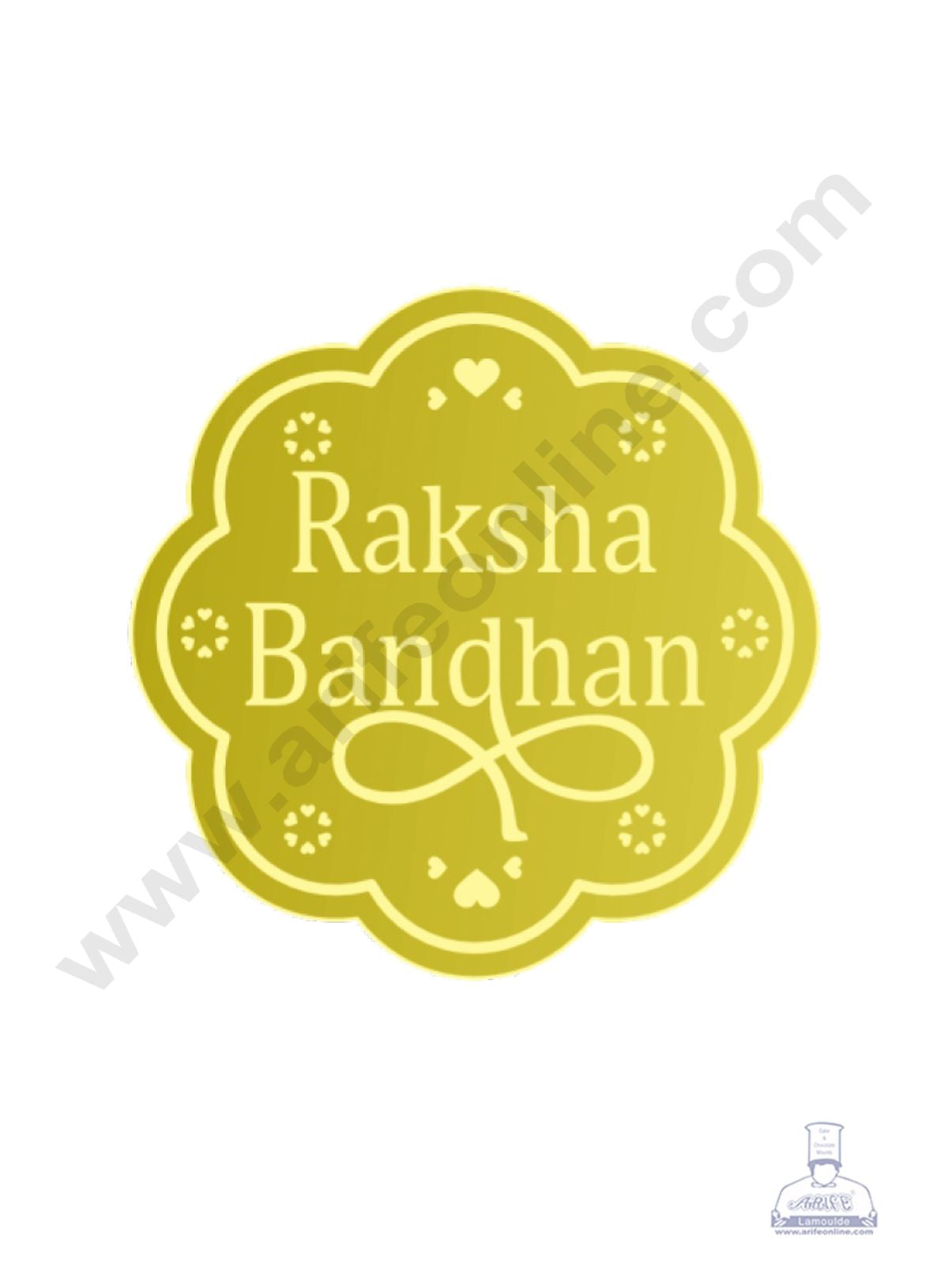 Acrylic Raksha Bandhan Coin Topper for Cake and Cupcakes ( SBMT-Coin-064 ) CAKE DECORβ’