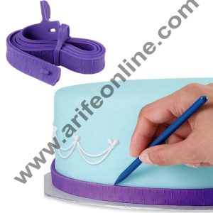 Cake Decor Silicone Fondant Cake Measuring Tape Measuring Ruler Cake Baking Tools Ruler