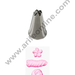 Cake Decor Small Nozzle - No. 106 Drop Flower Piping Nozzle
