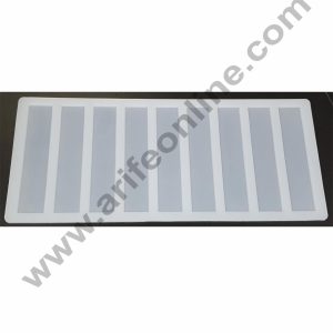 Cake Decor Silicon 9 in 1 Small Rectangle Chocolate Garnishing Mould Cake Insert Decoration Mould