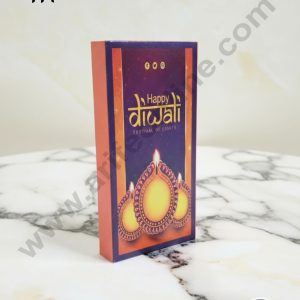 Diwali Chocolate Bar Box - Design 07 (Pack of 10 Pcs ) (SBBX-Diwali-CBB-07)- CAKE DECORβ’