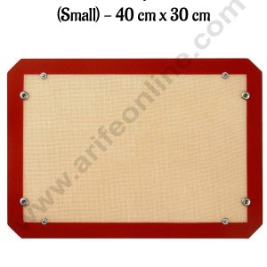 CAKE DECORβ’ Silicon Air Mat Baking Mat With Buttons (Small) - 40cm x 30cm (Length x Breadth)