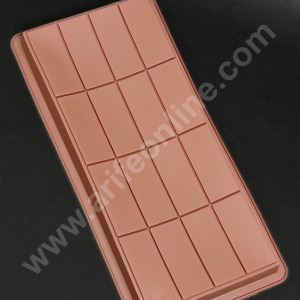 CAKE DECORβ’ 1 Cavity Kunafa Chocolate Bar Box Design Silicone Mould | Pistachio Kunafa Chocolate Bar Mould