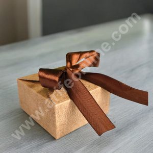 CAKE DECOR™ Goodie Bag For Hampers | Chocolate Box Hamper Box 10 Pcs Pack - Brown SBGB-18-Br