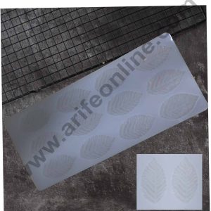 Cake Decor Silicon 12 in 1 Small Leaf Shape Chocolate Garnishing Mould Cake Insert Decoration Mould