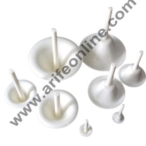 Cake Decor 8PCS/Lot Cake Decorating Nail Sets Sugarcraft Cake Artificial Flower Maker Modelling Tools Flower Cup Lily Nail Sets