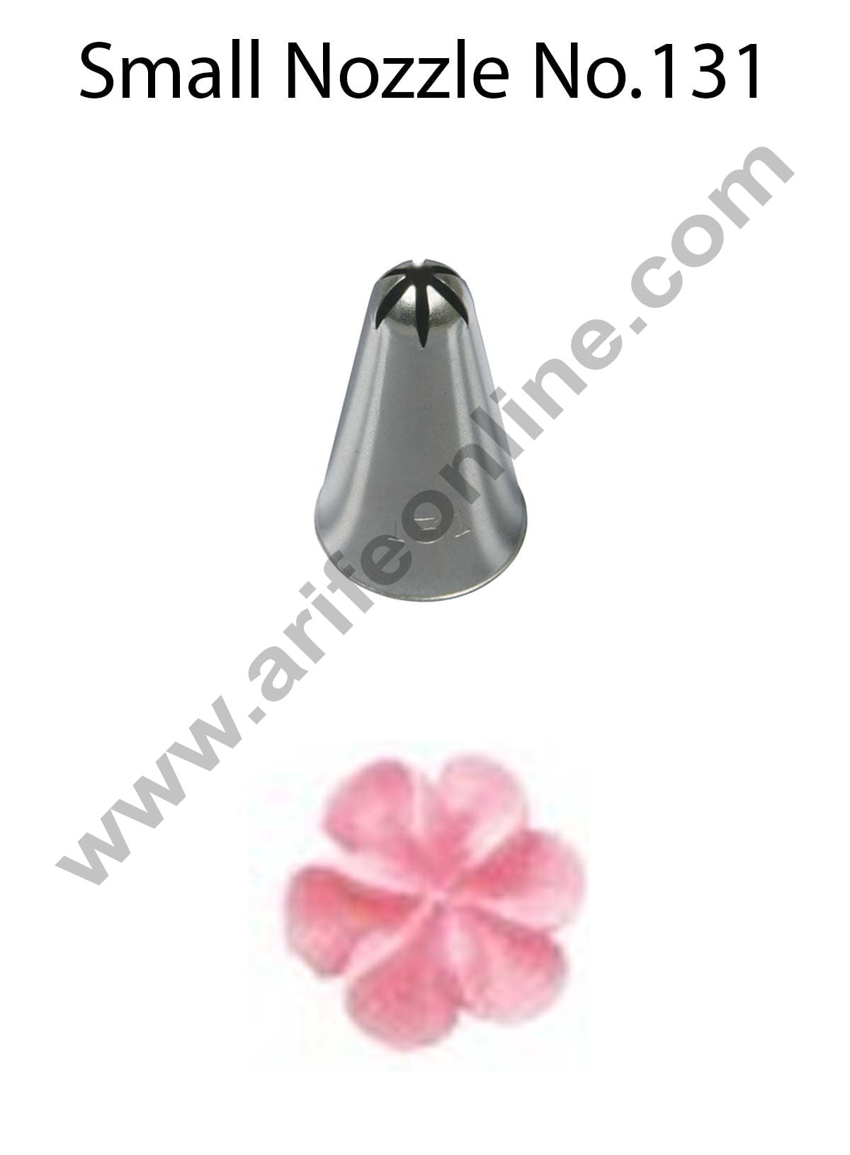 Cake Decor Small Nozzle - No. 131 Closed Star Piping Nozzle