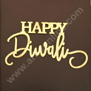 Cake Decor™ Small Diwali Acrylic Stickers For Hampers Cake and Cupcakes Toppers ( SBMT-DStick-005 )