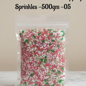CAKE DECOR™ Edible Christmas-themed Topping Sprinkles - 500gm - 05