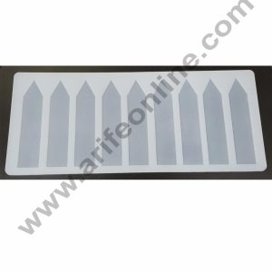 Cake Decor Silicon 9 in 1 Small Candle Shape Chocolate Garnishing Mould Cake Insert Decoration Mould