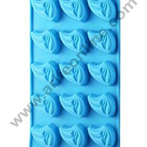 Cake Decor Silicon 15 Cavity Sail Boat Shape Design Chocolate Mould Ice, Jelly Candy Mould