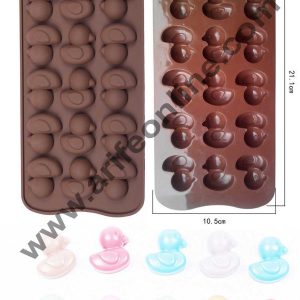 Cake Decor 15 Cavity Duck Silicone Chocolate Mould,Cookie Mould.