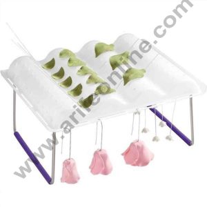 Cake Decor 1Pcs Flower Wave Drying Rack Flower Wave Fondant and Gum Paste Drying Rack