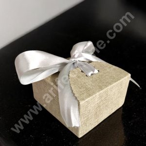 CAKE DECOR™ Goodie Bag For Hampers | Chocolate Box Hamper Box 10 Pcs Pack - Grey SBGB-17-Gr