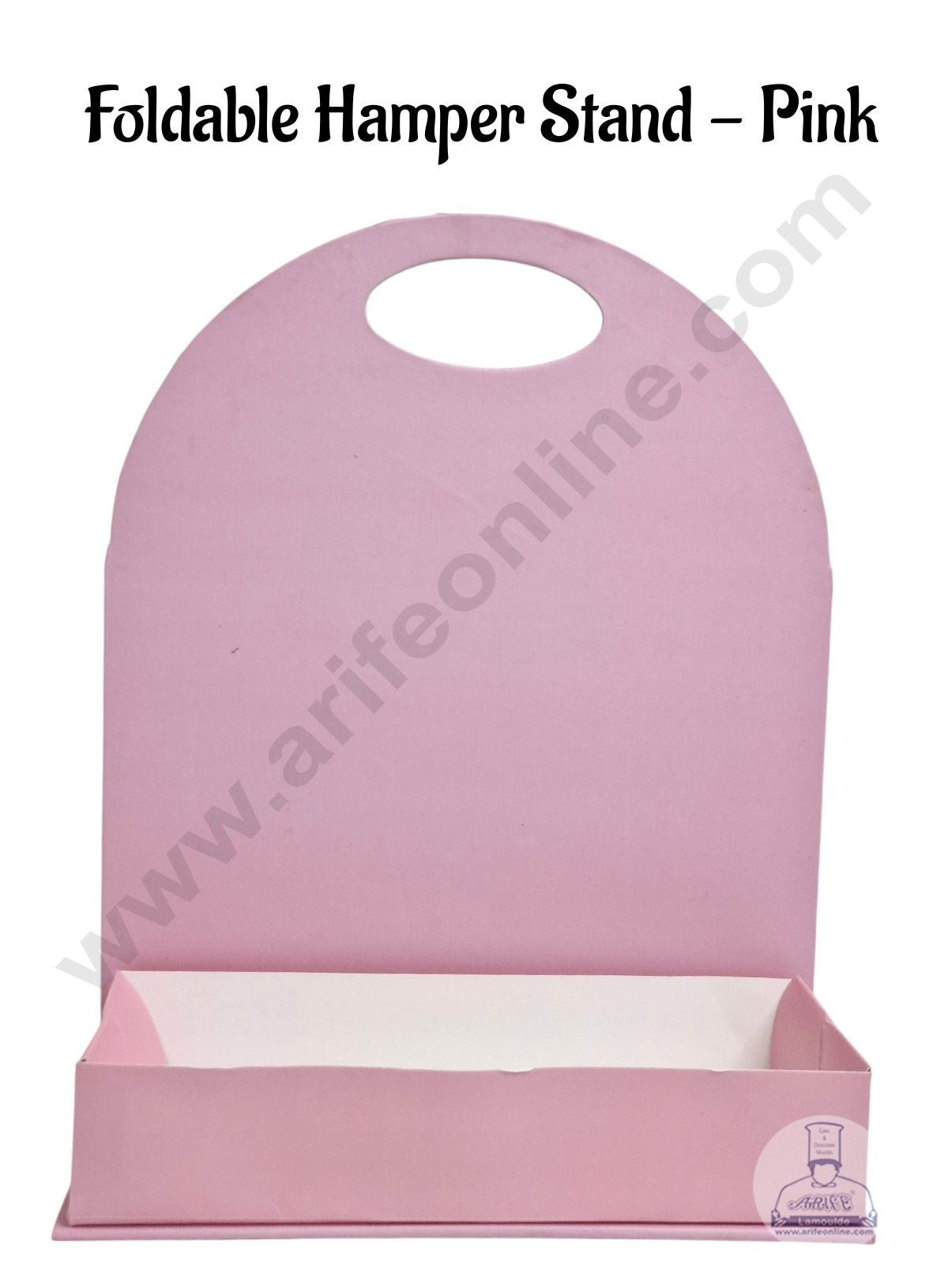 Happy Raksha Bandhan Foldable Hamper Stand -Pink- CAKE DECOR™