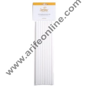 Cake Decor 8Pcs Plastic Cake Dowels Rods for Tiered Cake Construction, 30CM*1CM