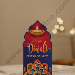 Cake Decor™ "Happy Diwali" Gift Tag 09 | Paper Gift Tags (10pc Pack) | SB-Diwali-Tag9