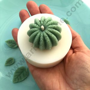 3D Silicon 1 Cavity Succulent Cactus Shape Silicon Candle Mould, Silicon Soap Mould (SBSP-DYF6267) - CAKE DECORβ’