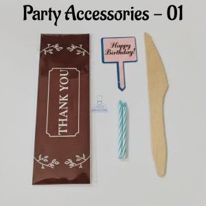 CAKE DECORβ’ Small Collection Of Birthday Party Accessories - 01 (SB-BPA-01)