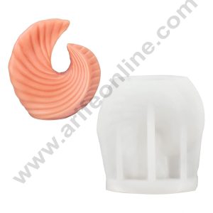 3D Silicon 1 Cavity Sea Shell Design Silicon Candle Mould, Silicon Soap Mould (SBSP-DYF6996) - CAKE DECORβ’