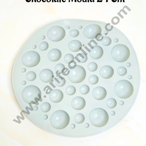 Cake Decor Silicon Multi Size Bubbles Chocolate Mould | Jelly Candy Mould | Big 24 cm