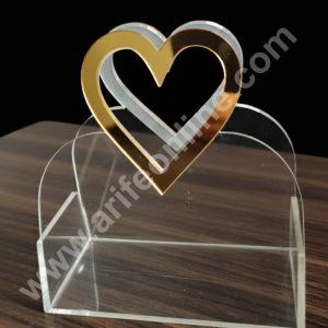 CAKE DECORβ’ Small Acrylic Heart Gift Bag-03 βSB-CAB-03β