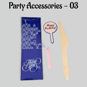 CAKE DECORβ’ Small Collection Of Birthday Party Accessories - 03(SB-BPA-03)