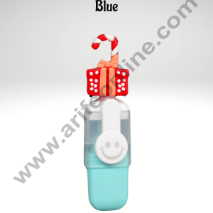 Cake Decorβ’ Cute Mini Blue Color Highlighter Christmas Theme Color Highlighters Pen, Bookmarking Highlighters, Chisel Tip Fine Grip Marker Pen, Birthday/Return/Christmas Gift