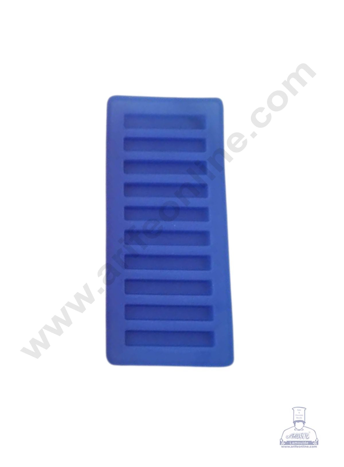 10 Cavity Mini Stick KitKat Shape Silicon Mould | Chocolate Mould | Rectangle Shape Candy Jelly Mould - CAKE DECORβ’