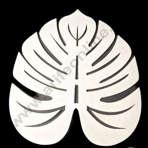 CAKE DECOR™ Creme Palm Leaf Placemats | Decoration for wall hanging | 1 Piece