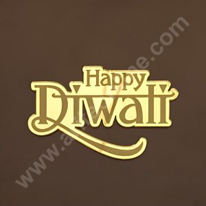 Cake Decor™ Acrylic Happy Diwali Charms For Hampers Cake and Cupcakes Toppers ( SBMT-DCharms-001 )