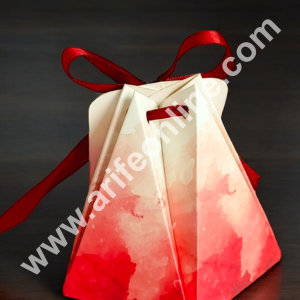 CAKE DECOR™ Goodie Bag For Hampers | Chocolate Box Hamper Box 10 Pcs Pack - Red (SBGB-67)