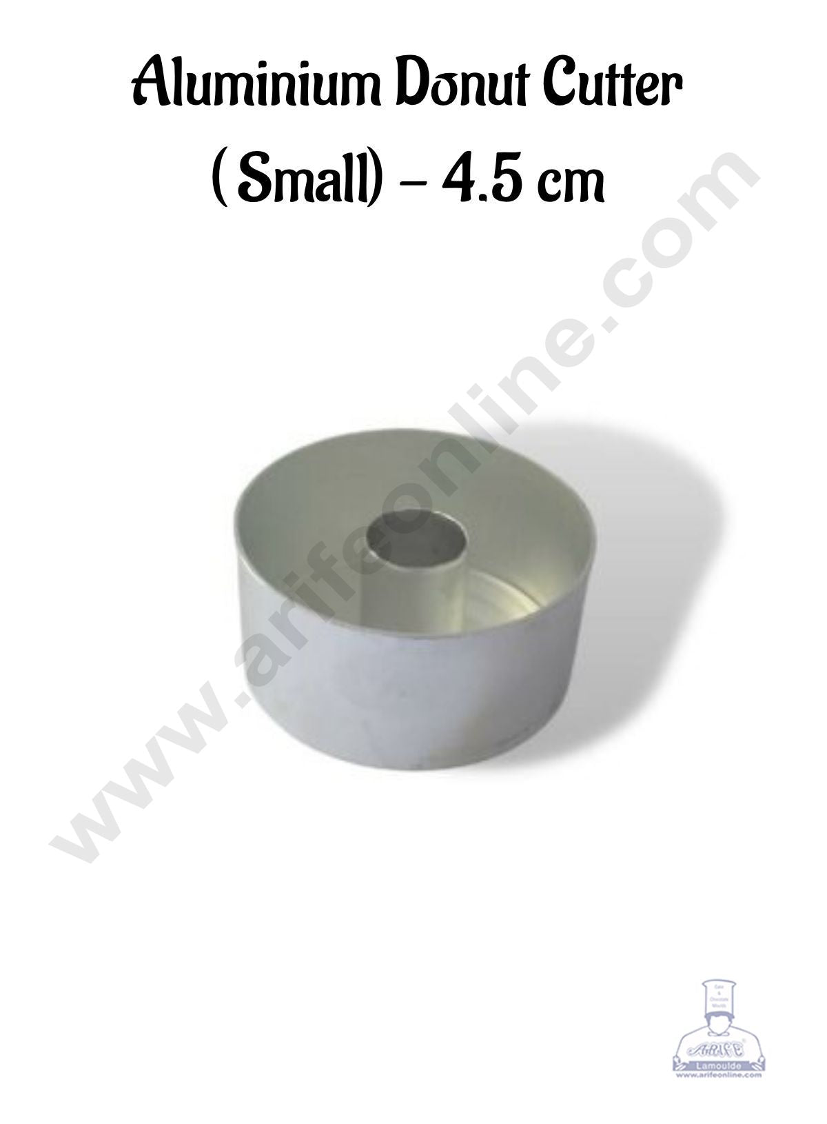 Aluminium Donut Cutter β Small Size (4.5 cm) - CAKE DECORβ’