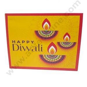 Diwali Sliding Hamper Box (9 x 7 x 3 inches) - Pink (10 Pcs Pack) - CAKE DECOR™