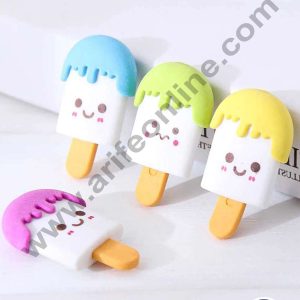 CAKE DECOR™ 1 Piece Mini Ice-Cream Rubber Cake Topper - Assorted (SBT-R-011)