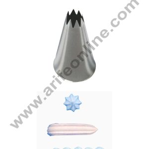 Cake Decor Small Nozzle - No. 20 Open Star Piping Nozzle