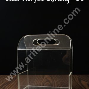 CAKE DECOR™ Clear Acrylic Gift Bag -06 │SB-CAB-06 │