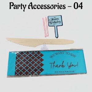CAKE DECORβ’ Small Collection Of Birthday Party Accessories - 04(SB-BPA-04)