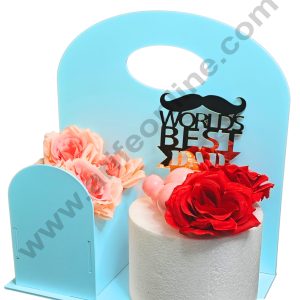 Blue Detachable Cake and Flower Hamper Stand - CAKE DECOR™