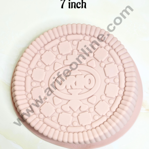 CAKE DECOR™ Oreo Shape Silicon Cake Mould | Muffin Mould | 7 inch