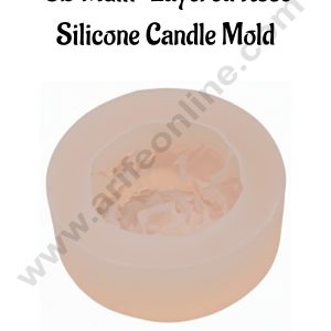 CAKE DECOR™ 3D Multi-Layered Rose Silicone Candle Mold│SB-SCM-DYF7307│