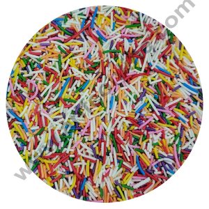 CAKE DECOR™ Sugar Candy - Multi Color Vermicelli Sprinkles and Candy