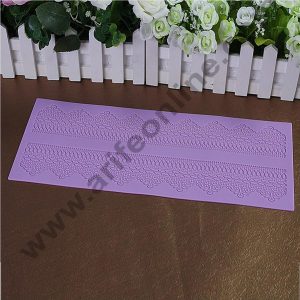Cake Decor Silicone Mold Cake Border Lace Mold Flower Fondant Molds Cake Decorative Silicone Lace Mat Cake Decorating Tools Baking Mat