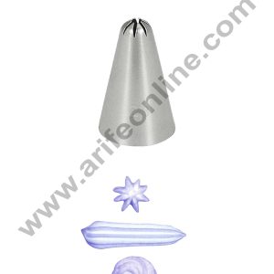 Cake Decor Small Nozzle - No. 28 Closed Star Piping Nozzle