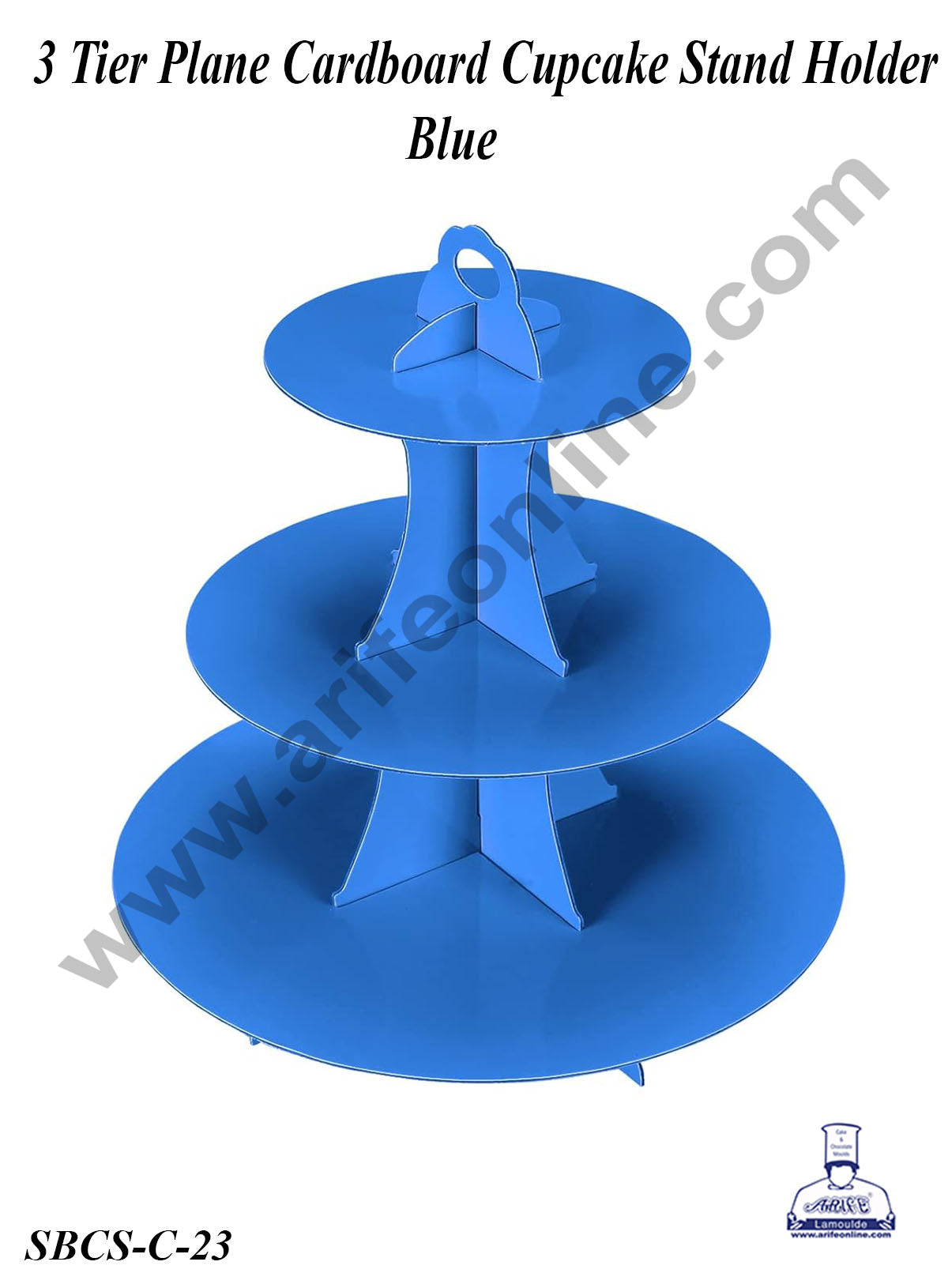 Cake Decor™ 3 Tier Plane Cardboard Cupcake Stand Holder