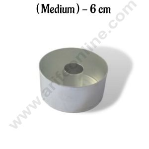 Aluminium Donut Cutter – Medium Size (6 cm) - CAKE DECOR™