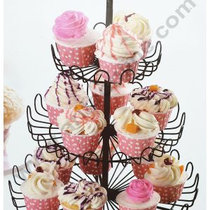 Cake Decor 3 Tier Wired Cupcake Stand 15 Cupcake Holder