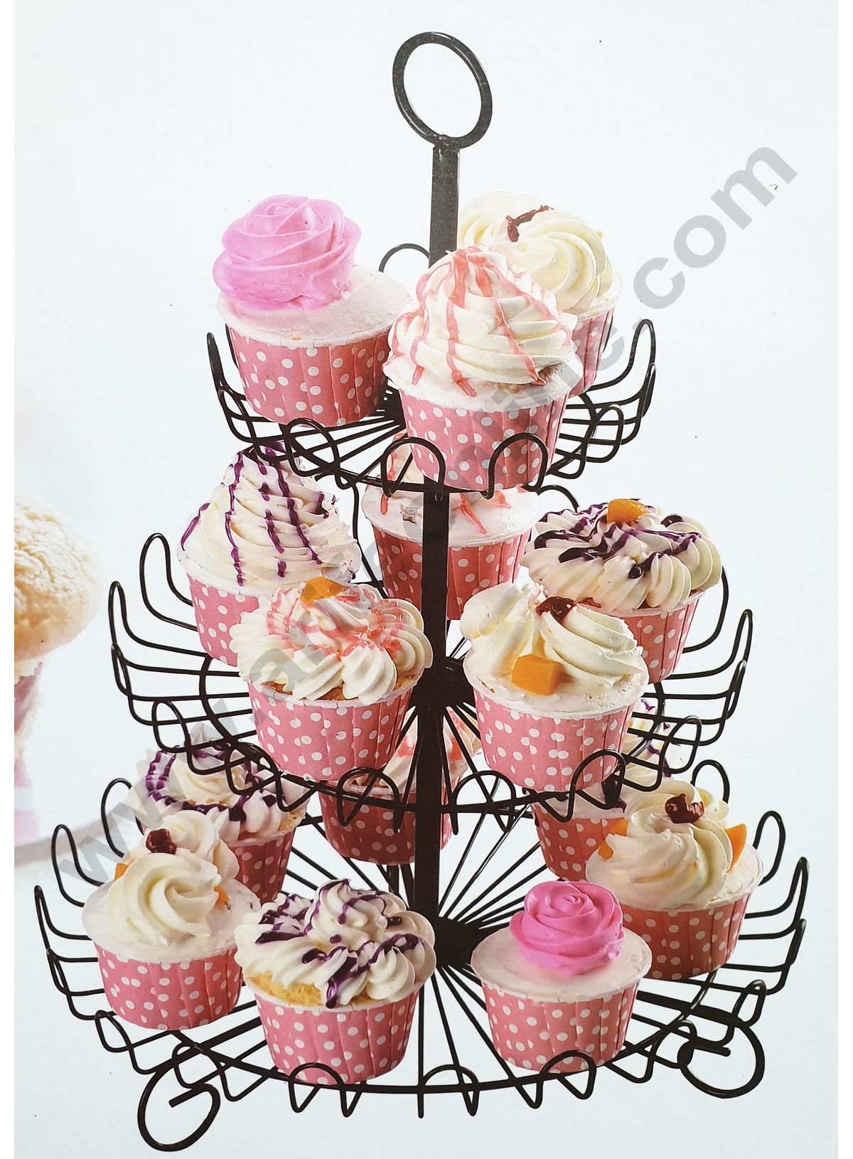 Cake Decor 3 Tier Wired Cupcake Stand 15 Cupcake Holder