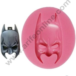 CAKE DECOR™ 1 Cavity 3D Batman Face Fondant Marzipan Mould
